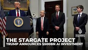 特朗普近日宣布AI “星际计划”